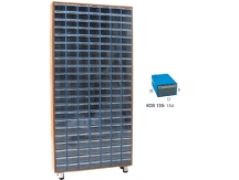 Tek Yönlü Ahşap Dolap S-KOD-TSD-120